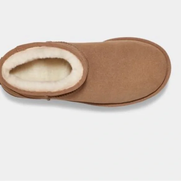 All Gender Classic Ultra Mini Platform UGG boots+chestnut+Sz 10+100% Aut… - Picture 6 of 8